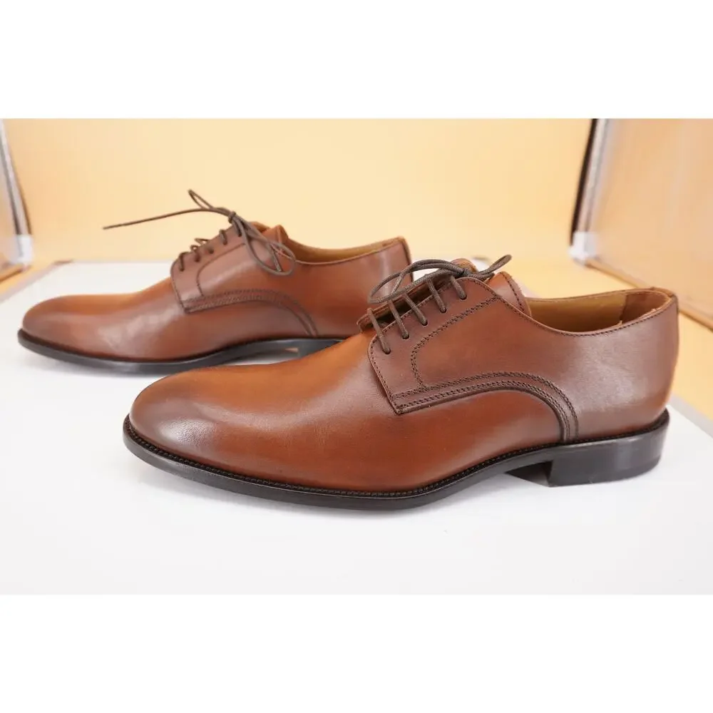 To Boot New York Bellaire Derby Oxford Dress Shoe Size 9 Burnished Brown $395
